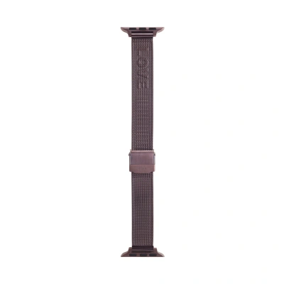 Fossil Women's 38mm/40mm/41mm Wine Stainless Steel Mesh Band For Apple Watch In Red