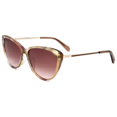 Fossil Women's 54 Mm Brown Sunglasses