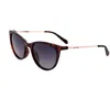 Fossil Women's 54 Mm Purple Sunglasses In Brown