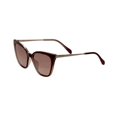 Fossil Women's 54mm Red Sunglasses In White