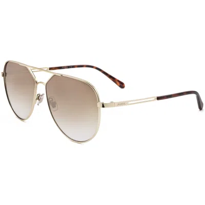 Fossil Women's 57 Mm Brown Sunglasses