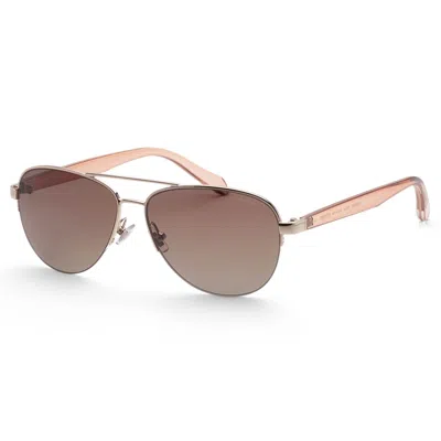 Fossil Women's 57mm Gold Sunglasses