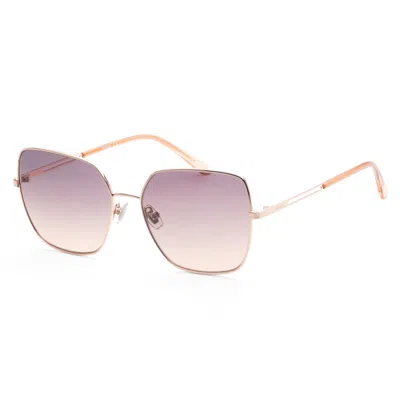 Fossil Women's 57mm Red Gold Sunglasses In Brown