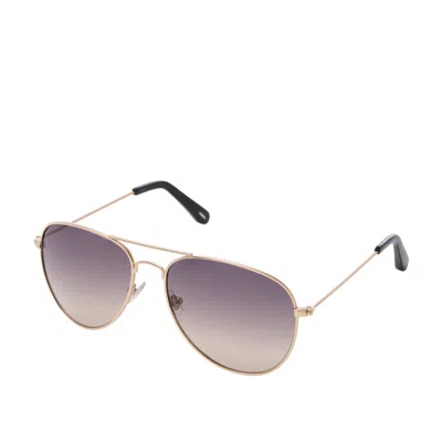Fossil Women's Aviator Sunglasses In Gold