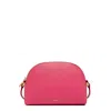 Fossil Women's Bri Leather Dome Crossbody In Pink