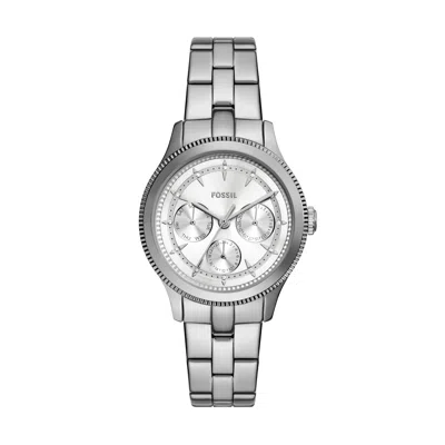 Fossil Women's Brynn Multifunction, Stainless Steel Watch In Silver