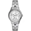 Fossil Women's Brynn Silver Dial Watch In Metallic