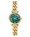 Fossil Carlie Watch, 28mm In Gold-tone