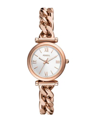 Fossil Es5330 In Rose Gold-tone