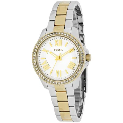Fossil Women's Cecile White Dial Watch