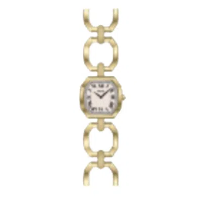 Fossil Women's Classic Silver Dial Watch In Gold