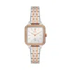 Fossil Women's Colleen Three-hand, Two-tone Stainless Steel Watch In Gold