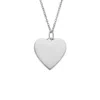 Fossil Women's Drew Stainless Steel Pendant Necklace In Silver