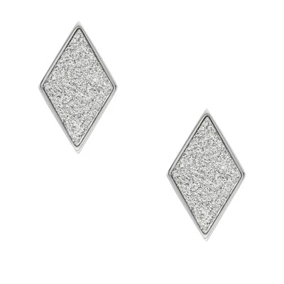 Fossil Women's Ear Party Paper Glitz Stud Earrings In Metallic