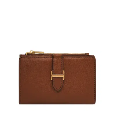 Fossil Women's Emery Leather Multifunction In Brown