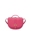 Fossil Women's Emery Leather Small Crossbody In Pink