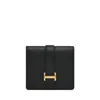 Fossil Women's Emery Leather Small Snap Bifold In Black