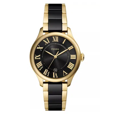 Fossil Women's Gilmore Black Dial Watch