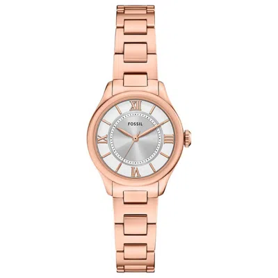 Fossil Women's Gilmore Silver Dial Watch In Gold