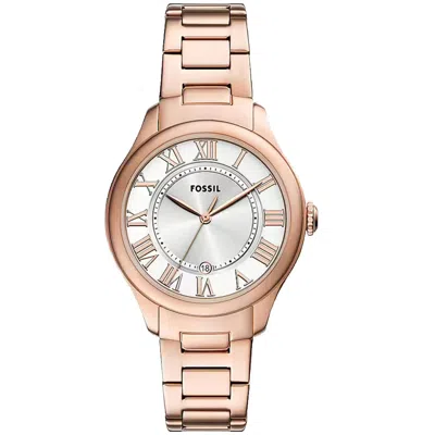 Fossil Women's Gilmore Silver Dial Watch In Pink