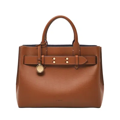 Fossil Women's Gilmore Smooth Leather Carryall