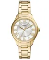 Fossil Women Gilmore Watch In Gold-tone