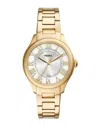 Fossil Women Gilmore Watch In Gold