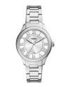 Fossil Women's Gilmore Silver Dial Watch In Silver