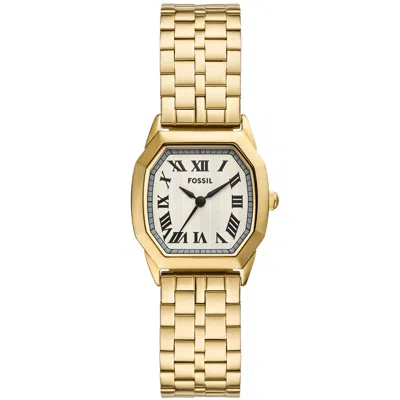 Fossil Women's Harlow Cream Dial Watch In White