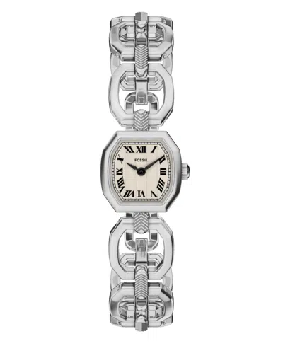 Fossil Women's Harlow Mini Two-hand Stainless Steel Watch, 20mm In Silver