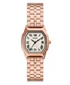 Fossil Women's Harlow Three-hand Rose Gold-tone Stainless Steel Watch, 27mm In Rose Gold Tone