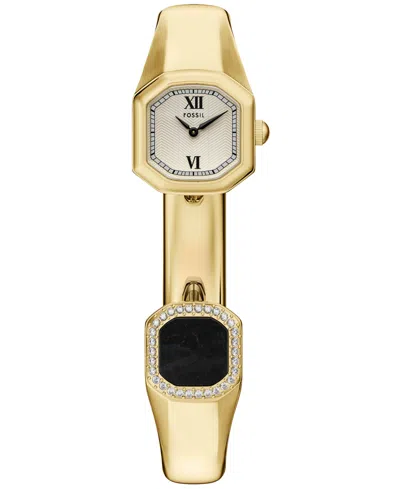 Fossil Harlow Cuff Watch, 16mm In Gold