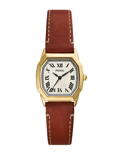 Fossil Women's Harlow Beige Dial Watch In Brown