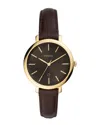 Fossil Women Jacqueline Watch In Black