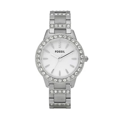 Fossil Women's Jesse Three-hand, Stainless Steel Watch In Pattern