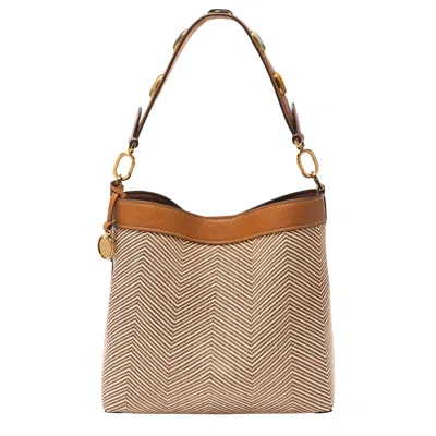 Fossil Women's Jessie Bucket Shoulder Bag In Brown