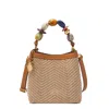 Fossil Women's Jessie Small Bucket Crossbody Bag In Brown