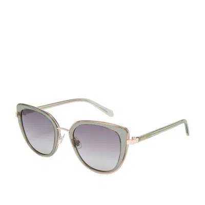 Fossil Women's Josie Cat Eye Sunglasses In Neutral