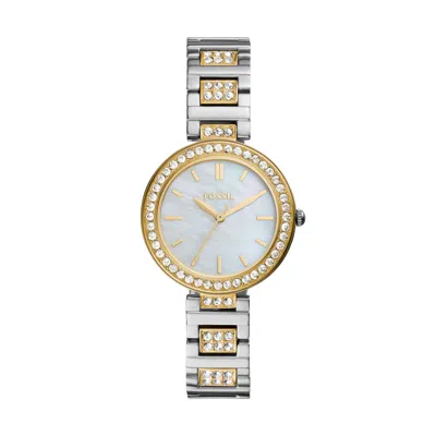 Fossil Women's Karli Three-hand, Gold-tone Stainless Steel Watch