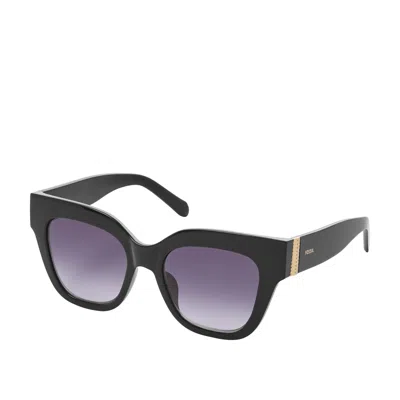 Fossil Women's Lyla Cat Eye Sunglasses In Multi