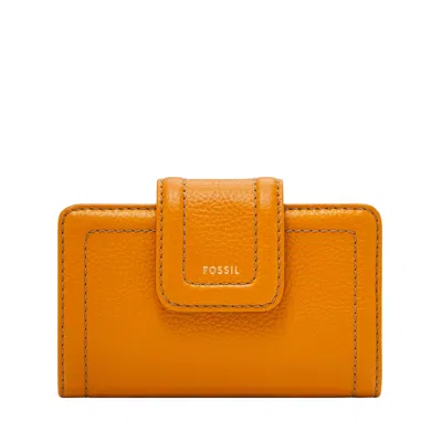 Fossil Women's Madison Leather Multifunction In Yellow