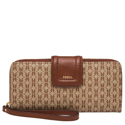Fossil Women's Madison Printed Zip Clutch