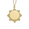 Fossil Women's Mothers Day Locket Gold-tone Stainless Steel Pendant Necklace In Gold