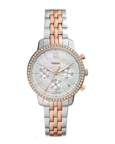 Fossil Women Neutra Watch In Two Tone