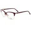 Fossil Women's 53mm Raspberry Opticals