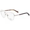 Fossil Women's 51 Mm Eyeglasses In Metallic