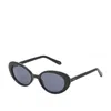 Fossil Women's Oval Sunglasses In Blue