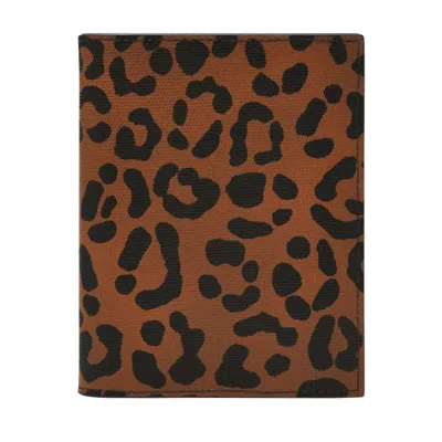 Fossil Women's Printed Passport Book In Brown