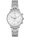 Fossil Women's Quartz Silver-tone Stainless Steel Watch 36mm In Silver-tone