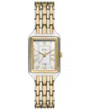 Fossil Raquel Three Hand Watch, 23mm X 38mm In Two-tone